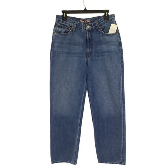 Mother Snacks High Waisted Double Stack Ankle Jeans Delicious Memories Size 29 - Picture 3 of 15